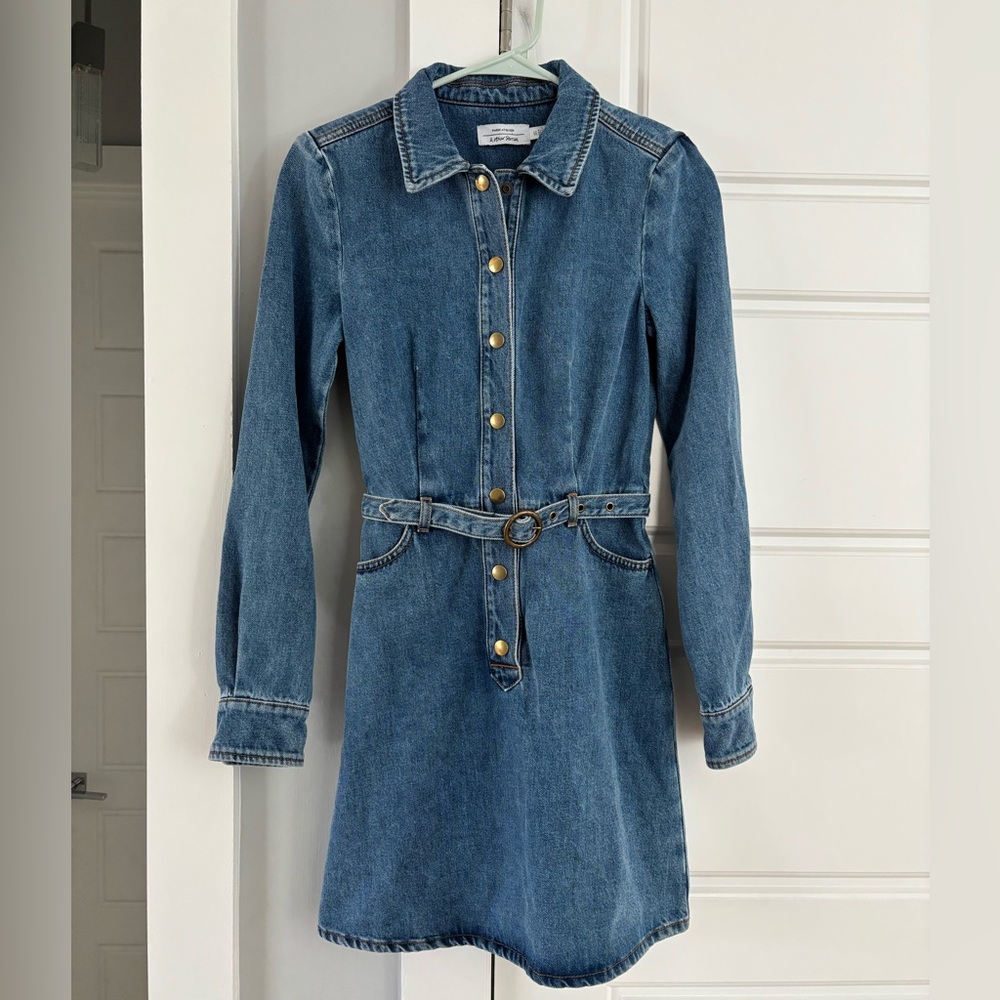 & Other Stories denim dress. Size 0. Like new.